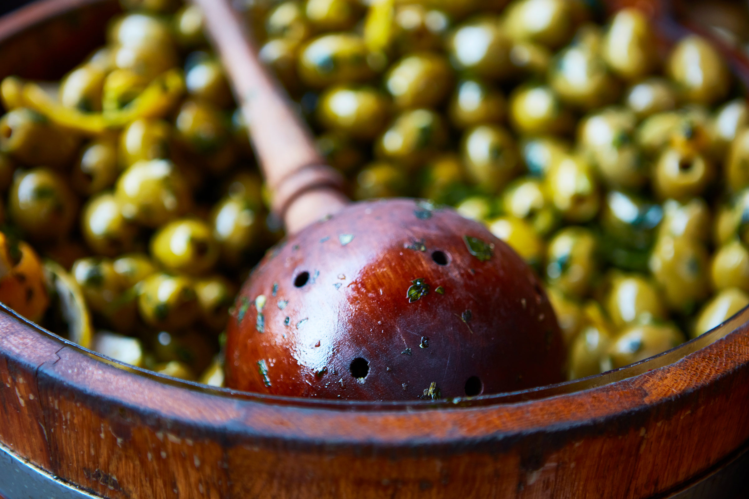 London-Food-green olives